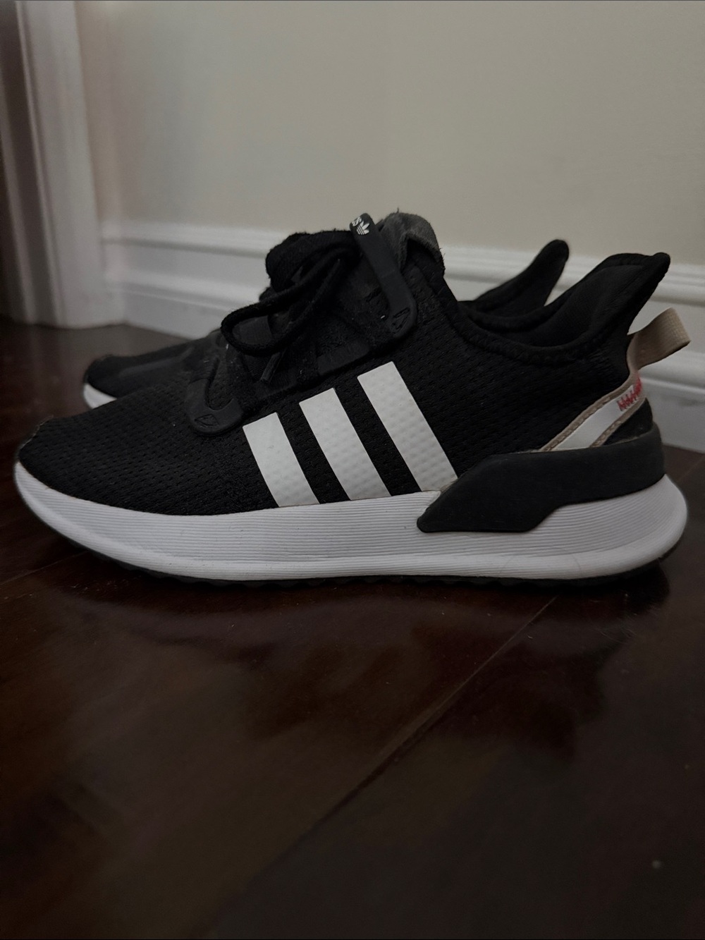 adidas Black and White Casual Running Shoes